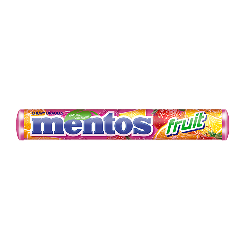 MENTOS FRUKT 38 GR