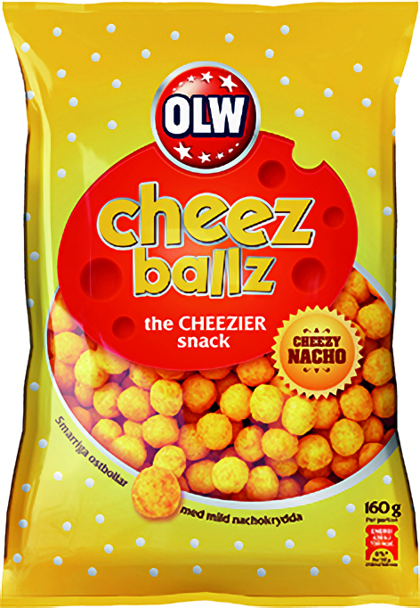 CHEEZ BALLZ 18x160g