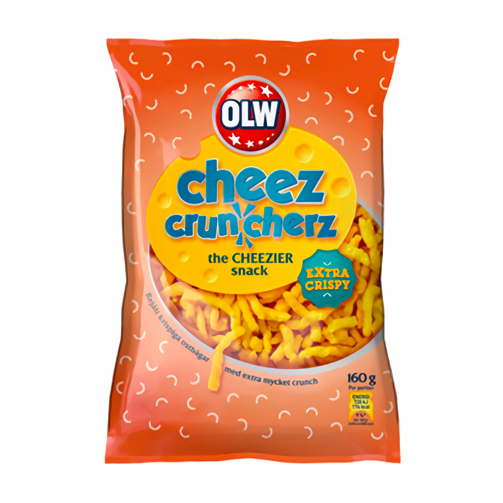 OLW CHEEZ CRUNCHERZ  28x160g