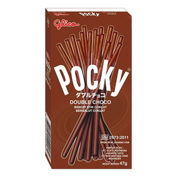 [178-74809] POCKY Sticks Double Choco 47g