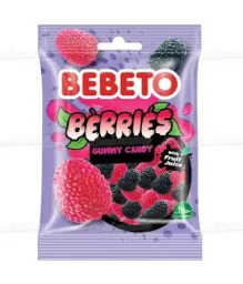 [4820221692123] BEBETO BERRIES GUMMY CANDY 12X80G