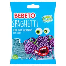 [8904004442304] BEBETO SPAGHETTI BLUE RASPBERRY 12X70G