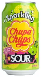[8904004442349] Chupa Chups Sour Apple Can 24x345ml