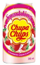 [330844] Chupa Chups Strawberry Can  24x345ml