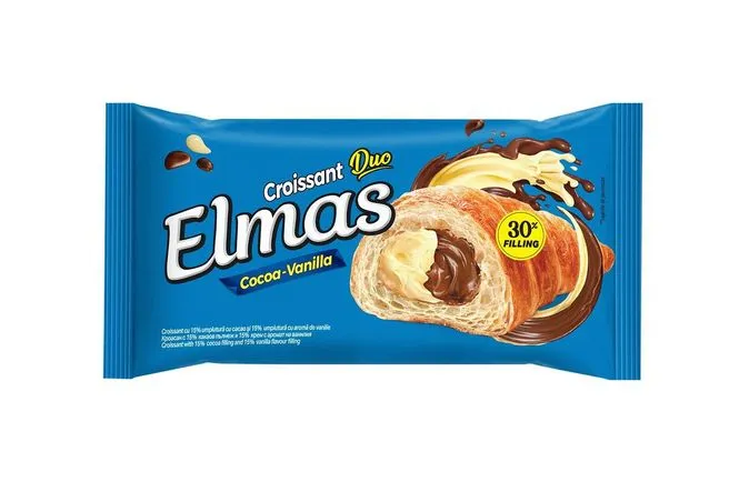 Croissant Elmas Gig cocoa vanilla 160G 1x12 S