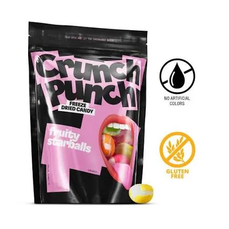 Crunch Punch Fruity Starballs 15x50g