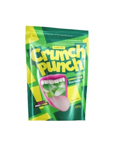 CRUNCH PUNCH LEMON  LIME STARBALLS 15x100g