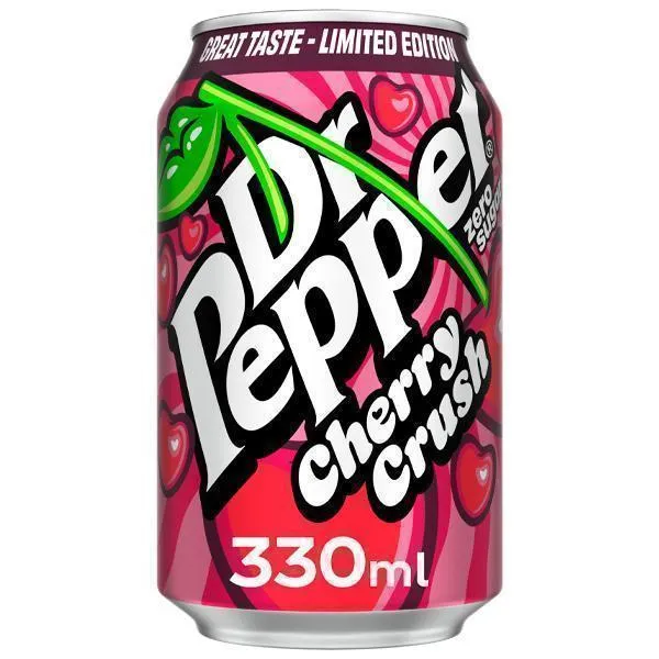 Dr. Pepper Cherry Crush Zero Sugar 24x330ml