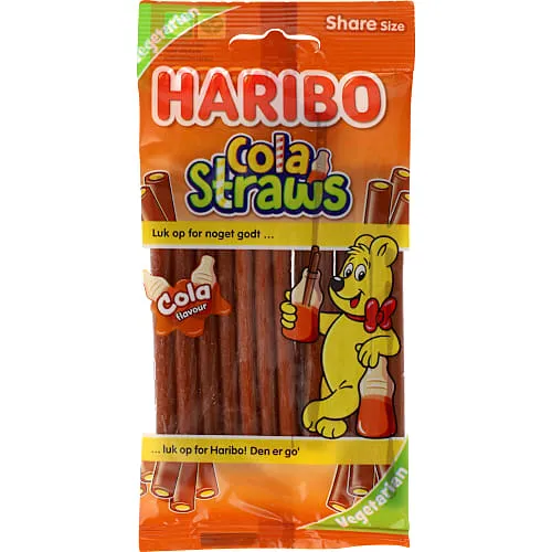 Haribo Cola Straws 21x80g