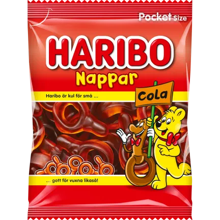 Haribo Nappar Cola 24x80g