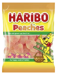 [18413178390055] Haribo Peaches 24x80G