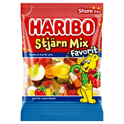 Haribo Stjärnmix Favorit 14x170g