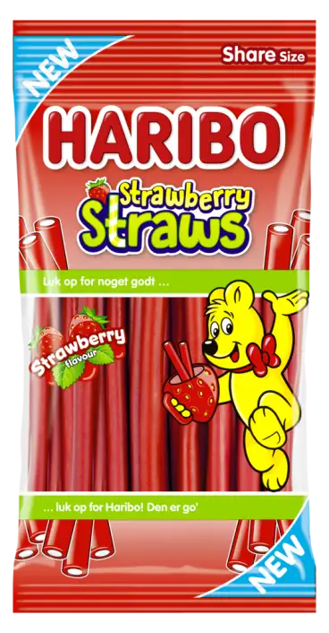 Haribo Strawberry Straws 21x80g