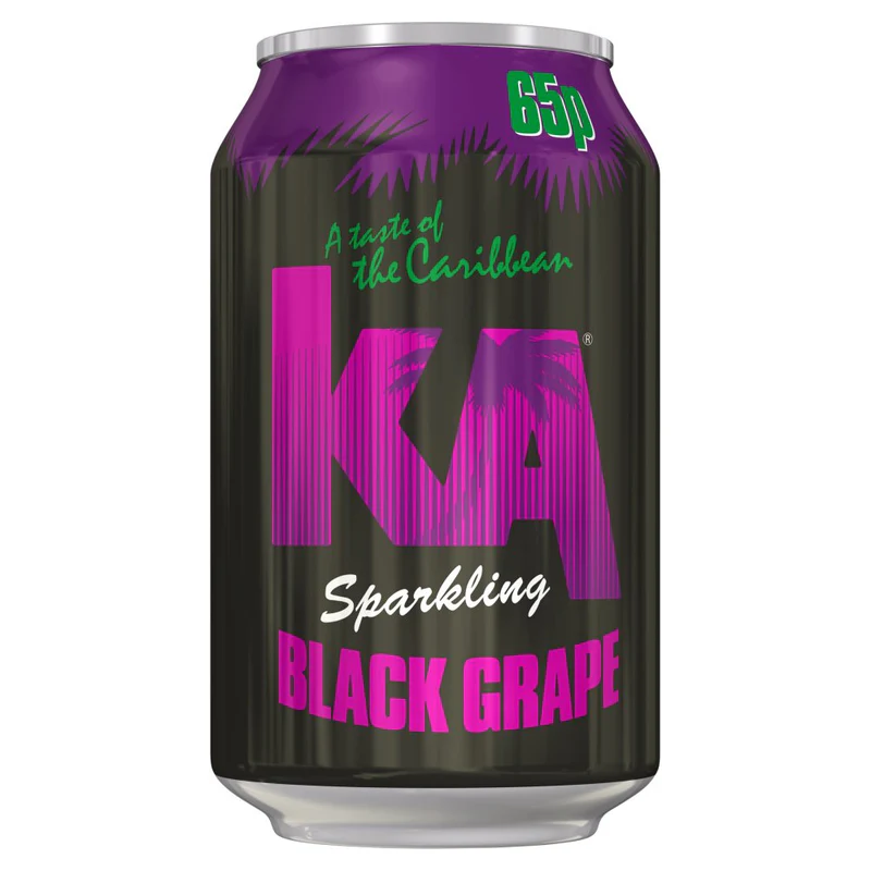 KA CAN BLACK GRAPE 24X330ML