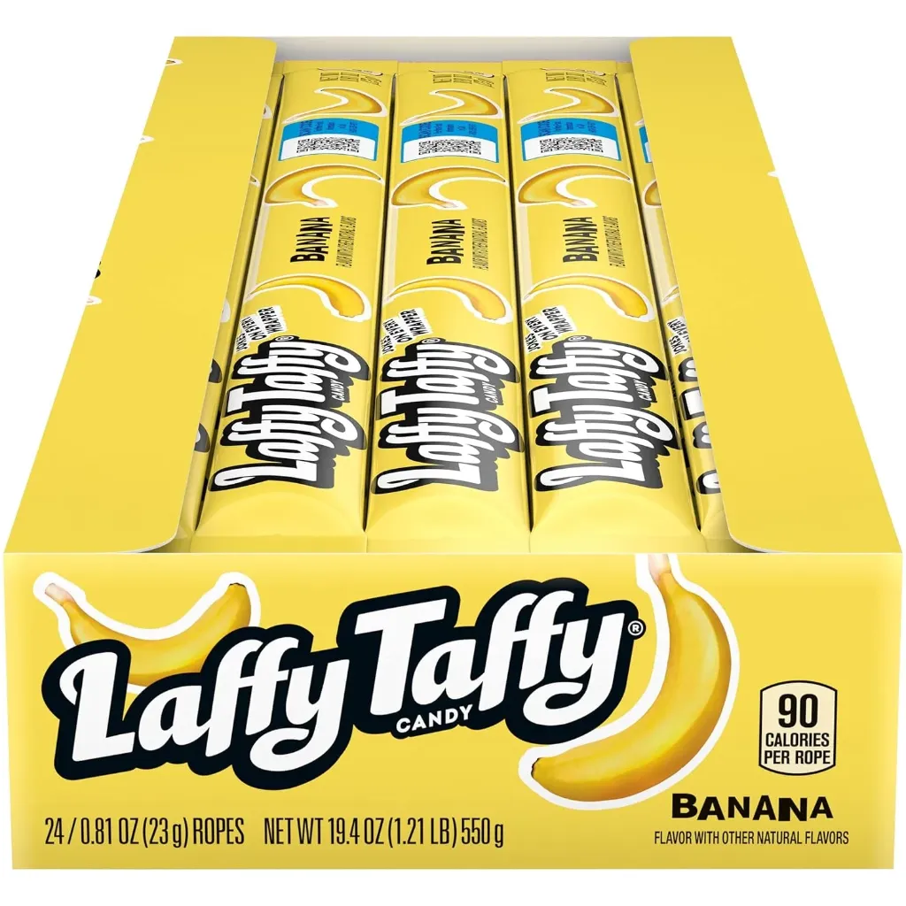 Laffy Taffy Banana Rope 24pcs 550g