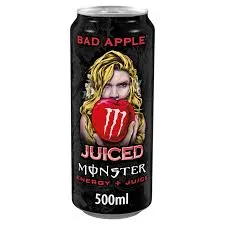 [613201889] MONSTER BAD APPLE CAN 12X500ML