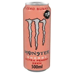 [6753435321324] MONSTER ULTRA PEACHY KEEN ZERO SUGAR 12X500ML