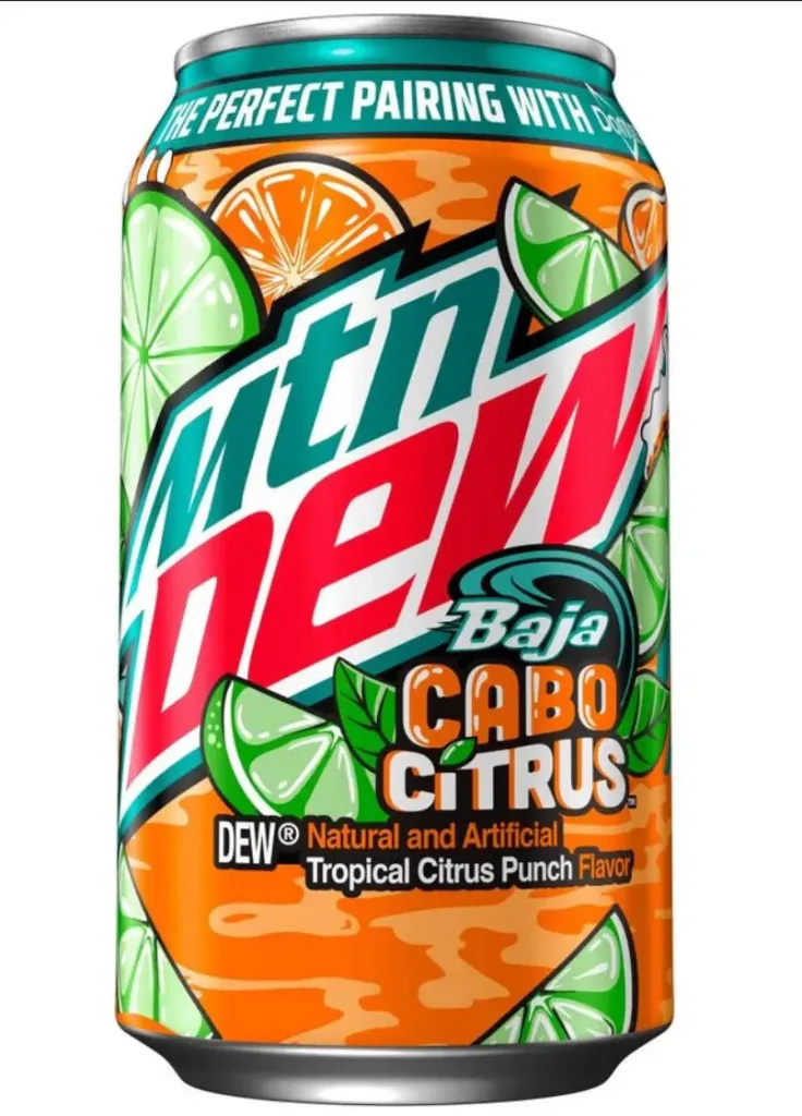 Mountain Dew Citrus Blast Sleek 20x330ml