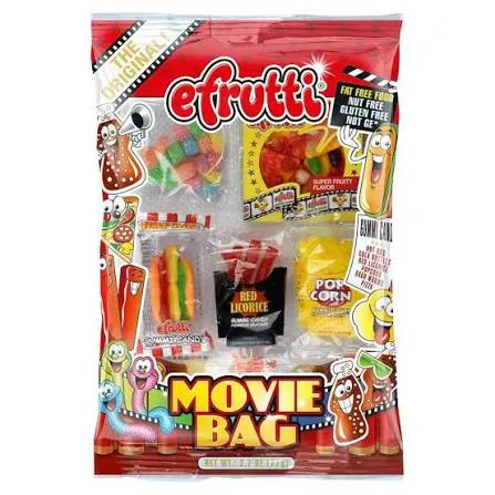 Efrutti Gummy Movie Bag 12STK