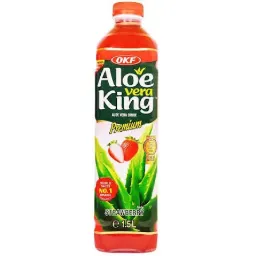 [5386941] OKF Aloe Vera King drink STRAWBERRY 12x1.5L