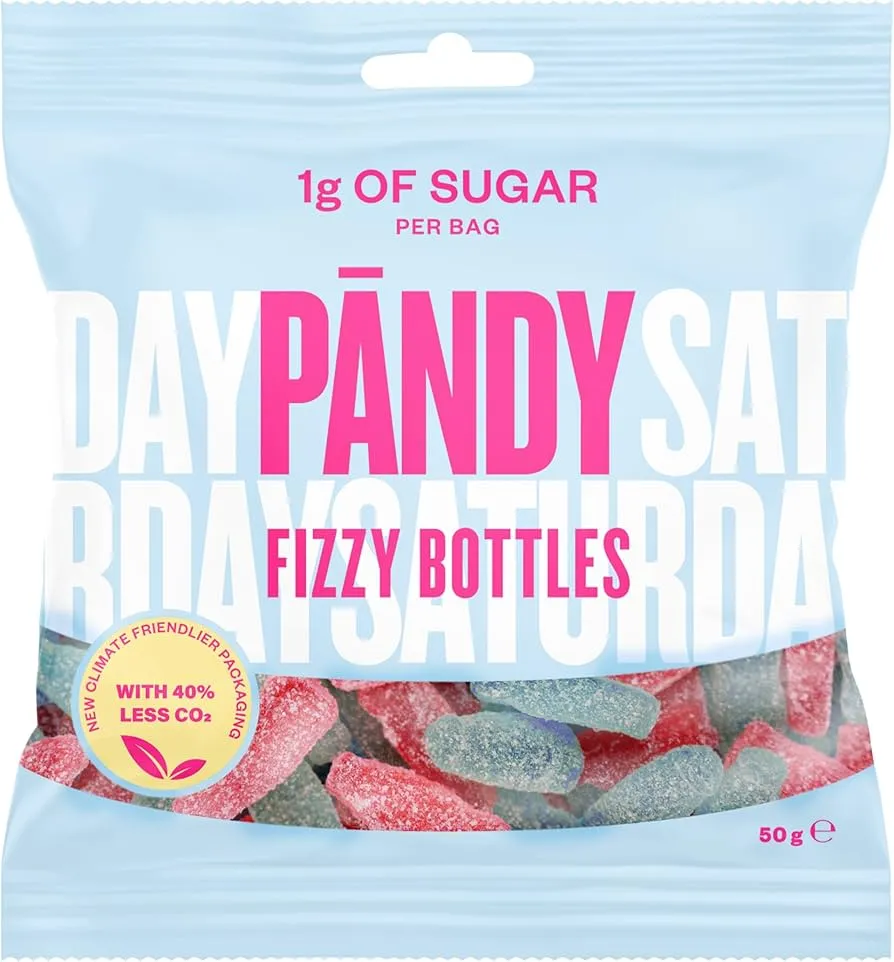 Pandy Fizzy Bottles 14x50g