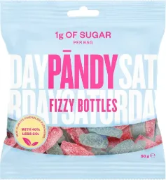 [613202036] Pandy Fizzy Bottles 14x50g