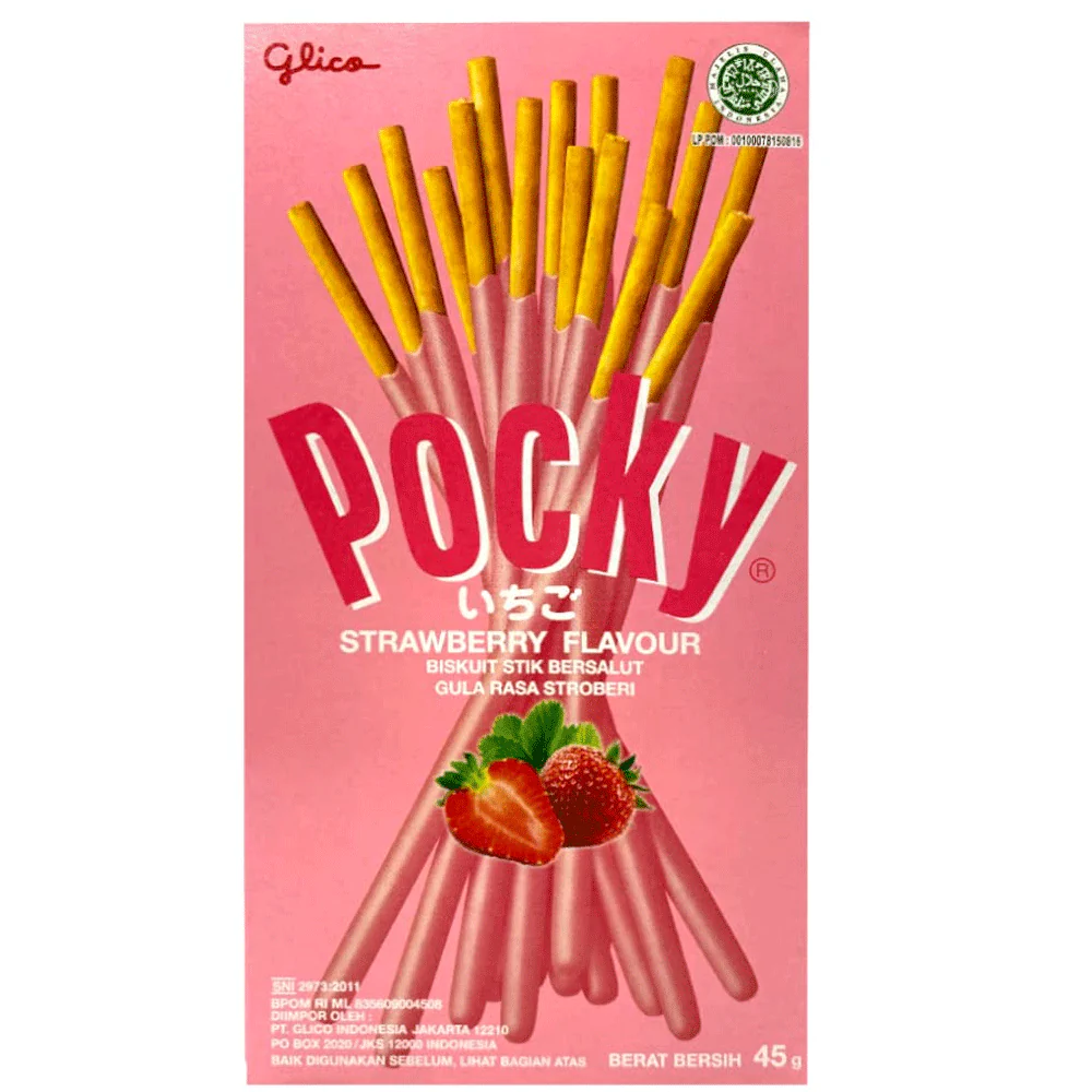 Pocky Strawberry Flavour 10 x 45g