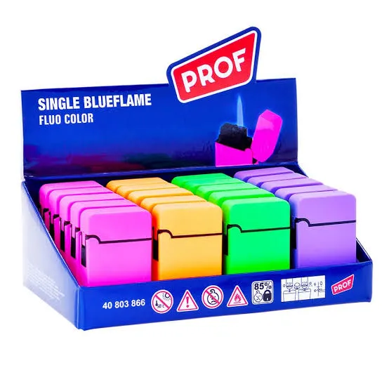 Proff Lighter Fashion Color Blue Flame 1x20