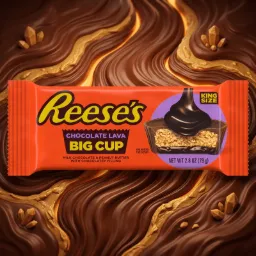 [613201162] Reese's Milk Chocolate and Peanut Butter Big Cup LAVA King Size 16x79g