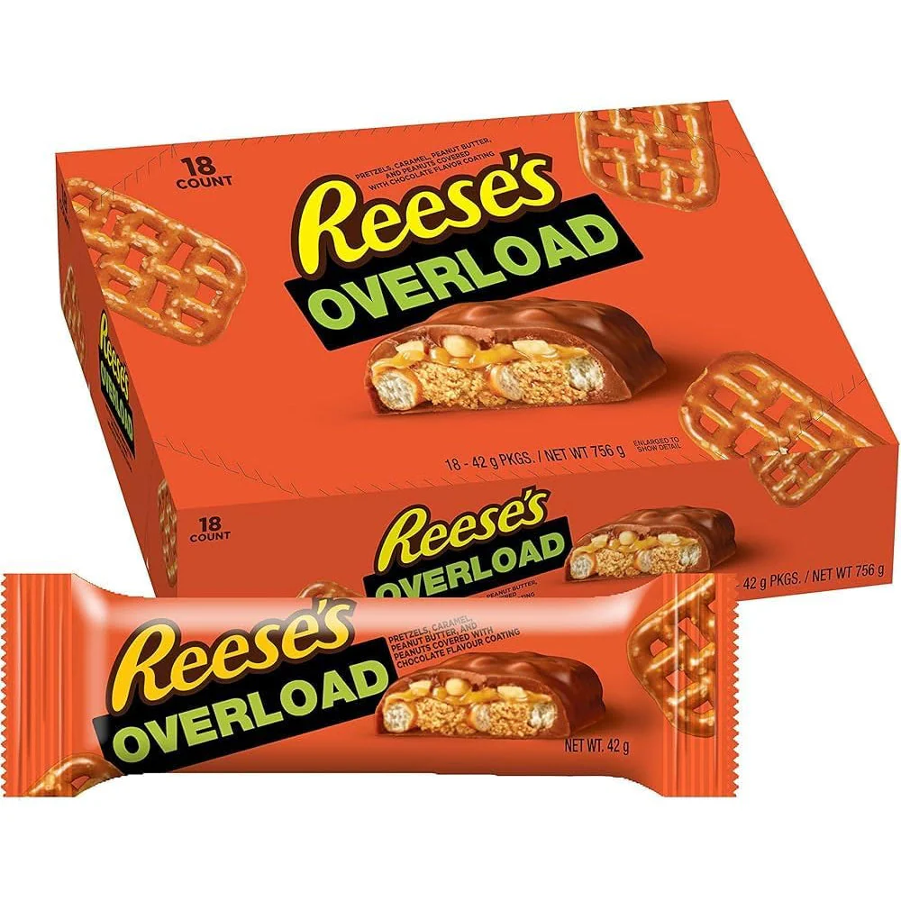 Reese's Overload Chocolate Bar 18x42g