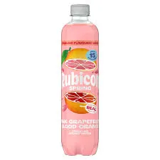 [8765435132435] RUBICON PINK GRAPEF BLOOD ORANGE SPARKLING PET 12X500ML