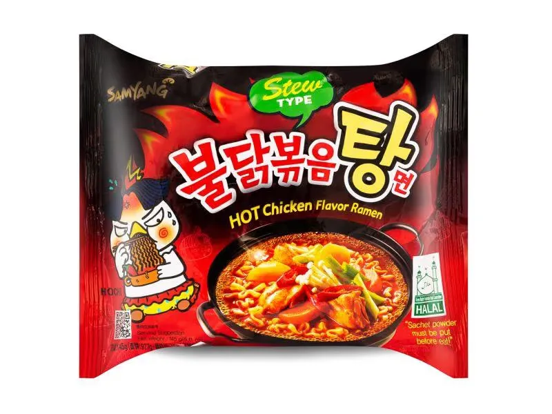 SAMYANG Hot chicken flavor ramen - STEW 8x(5x145g)