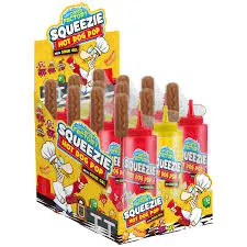 SQUEEZE HOTDOG 12STK