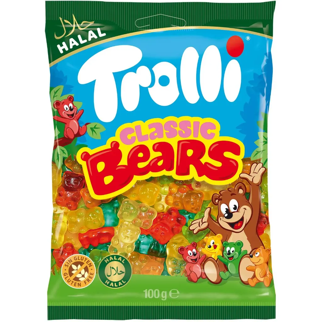 trolli Halal Classic Bears 30x100g