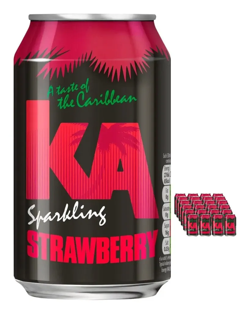 KA STRAWBERRY 24X330ML