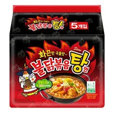 Buldak 5-pak Hot Chicken Buldak 8x(5x135g) 40p