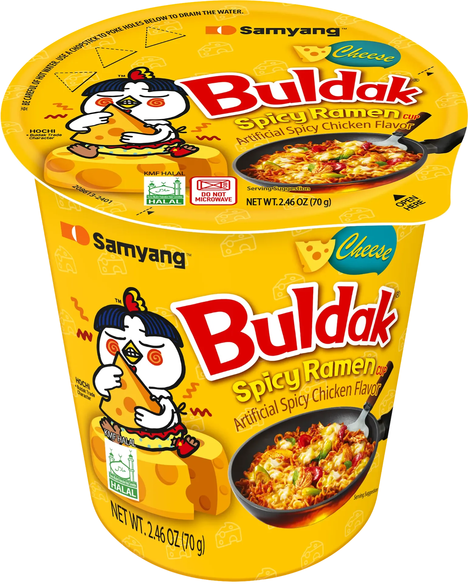 Buldak Spicy Ramen Carbanara Cup 30x70g