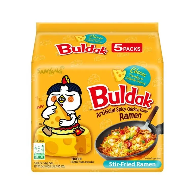 Buldak 5 pak Hot Chicken Ramen (8x5) 40pak