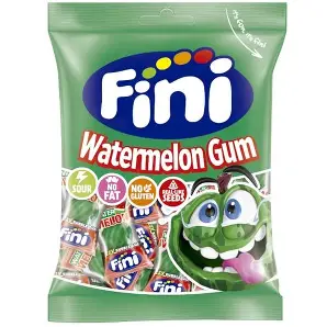 Fini Watermelon Fizzy Gum Påse 75G