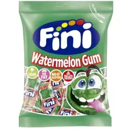 Fini Watermelon Fizzy Gum Påse 75G