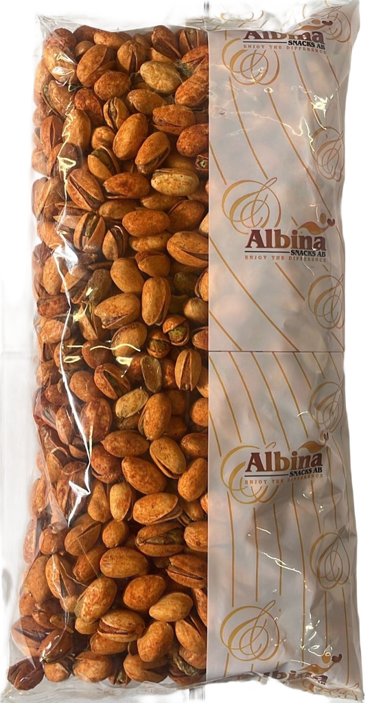 Albina Pistaschnötter Jalapeno 6x1kg