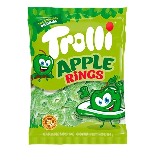 TROLLI Apple rings 18x200g