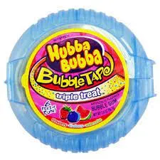 [400-990040] Hubba Bubba Bubble Tape Triple Mix 56g
