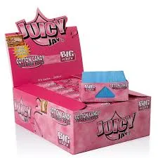 Juicy Jay Rolls Cotton Candy 24-p