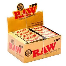 [1707] Filter Raw Medium Tips 50st 50-p