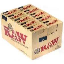 Filter Raw Slim Natural Cotton 120st