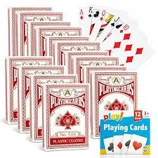 Spelkort Plast 12-p