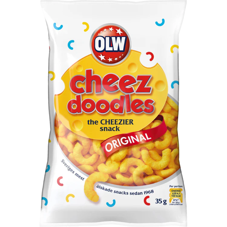 OLW Cheez Doodles 20x35g