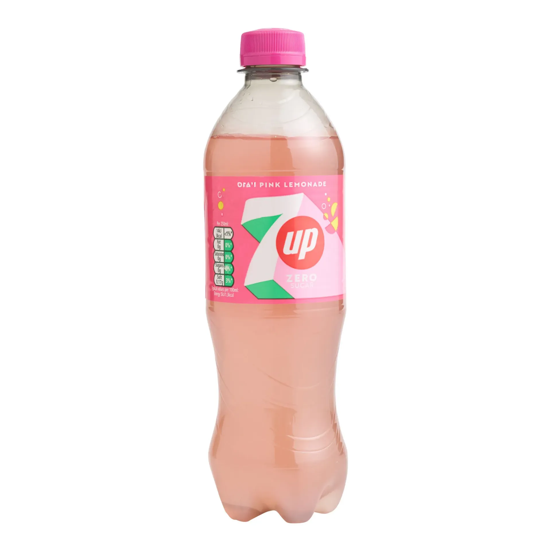 [2405-37735] 7UP Zero Pink Lemonade 12x500ml