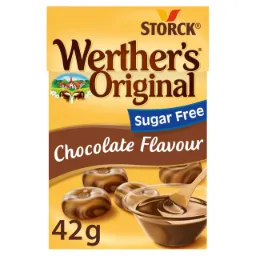 [130-332735] Werther's Original Chocolate Sugar Free 12x42g